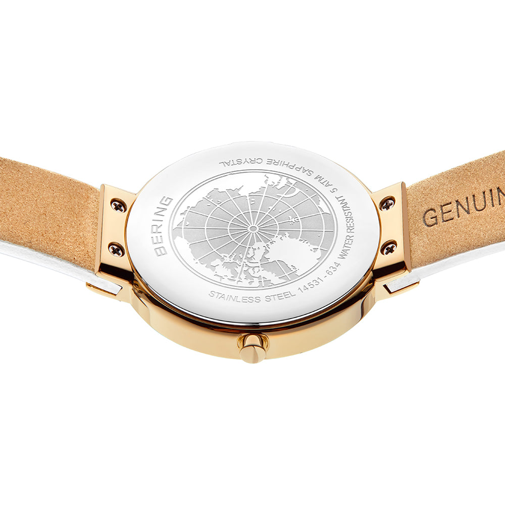 Bering Classic | gold poliert/gebürstet | 14531-634