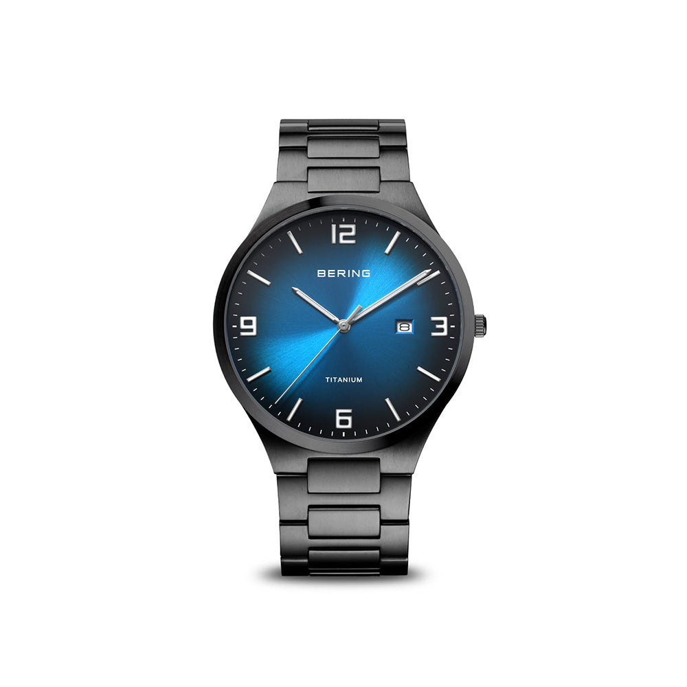 Bering Classic | schwarz gebürstet | 15240-727