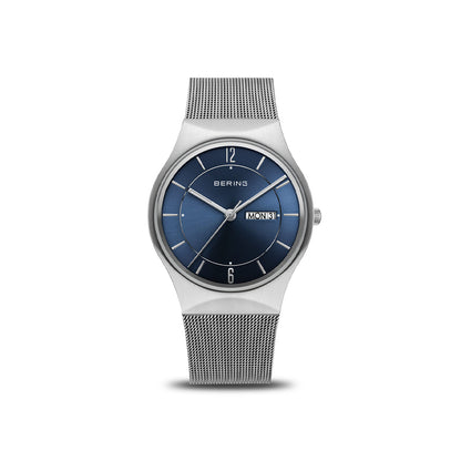 Bering Day Date Classic | silber gebürstet | 11938-003DD