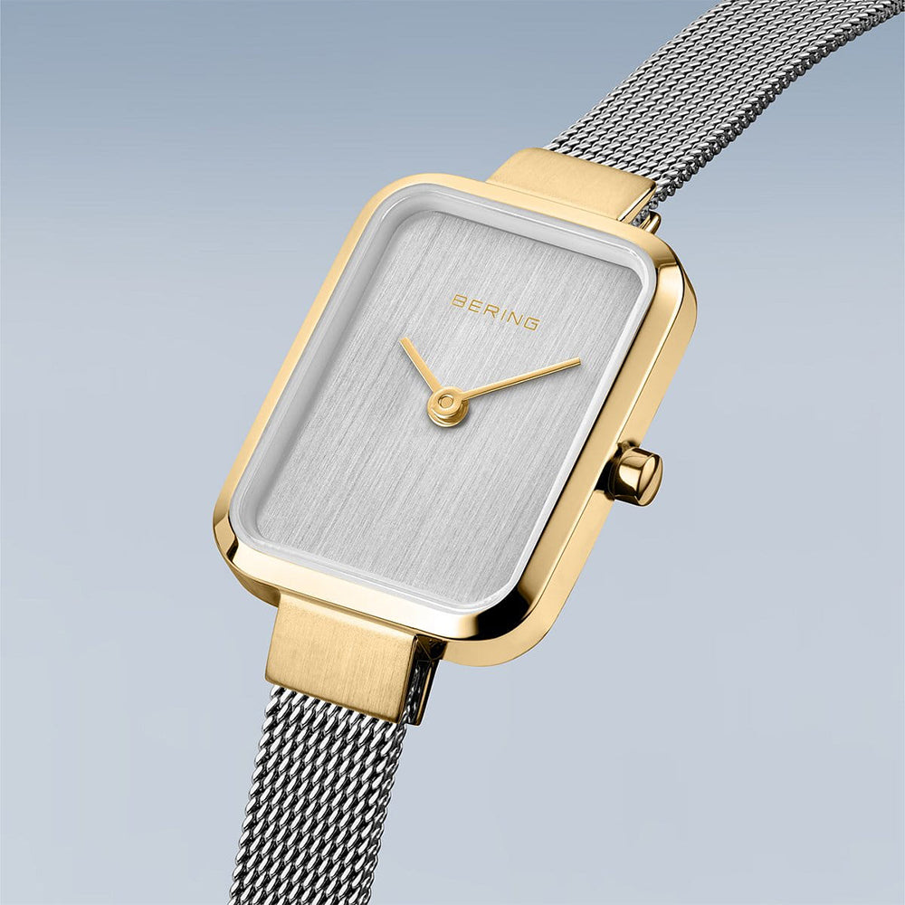 Bering Petite Square | gold poliert/gebürstet | 14520-010