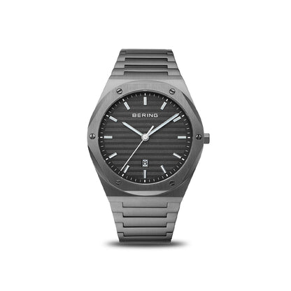 Bering Classic | grau gebürstet | 19742-777