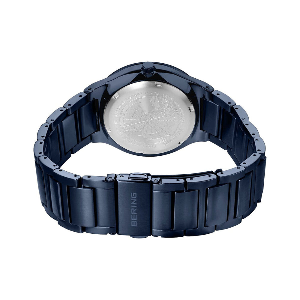 Bering Solar Titanium | blau gebürstet | 15239-797