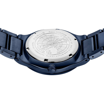 Bering Solar Titanium | blau gebürstet | 15239-797