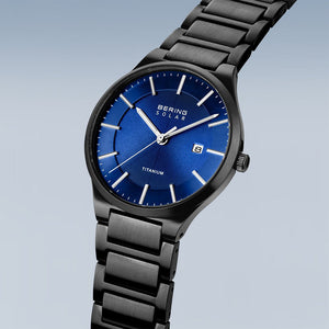 Bering Solar Titanium | schwarz gebürstet | 15239-727