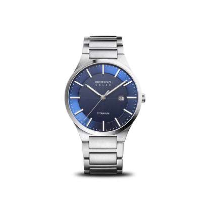 Bering Solar Titanium | silber gebürstet | 15239-777