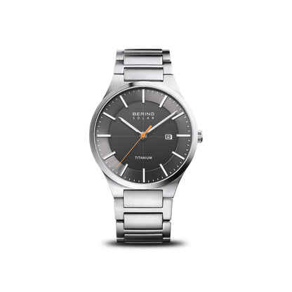 Bering Solar Titanium | silber gebürstet | 15239-779
