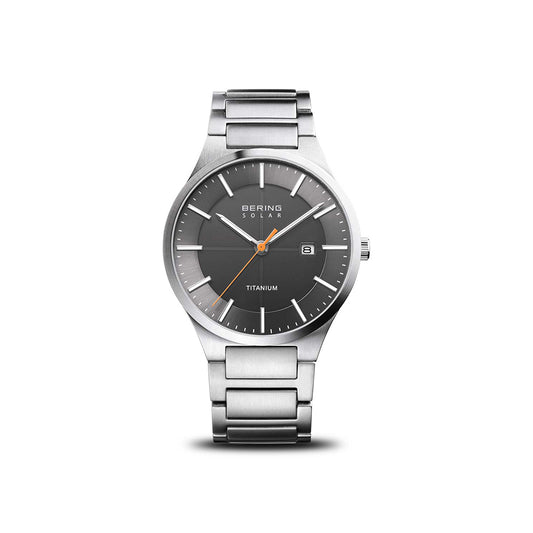Bering Solar Titanium | silber gebürstet | 15239-779