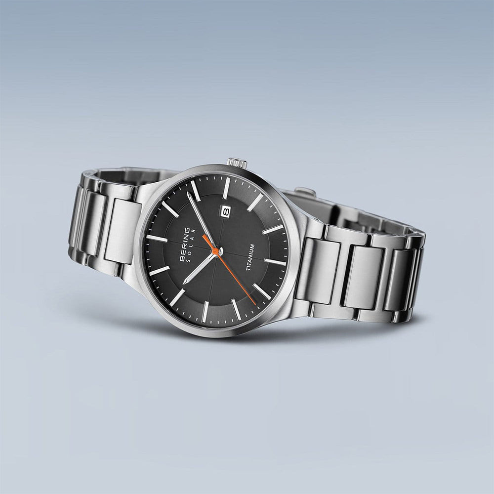 Bering Solar Titanium | silber gebürstet | 15239-779