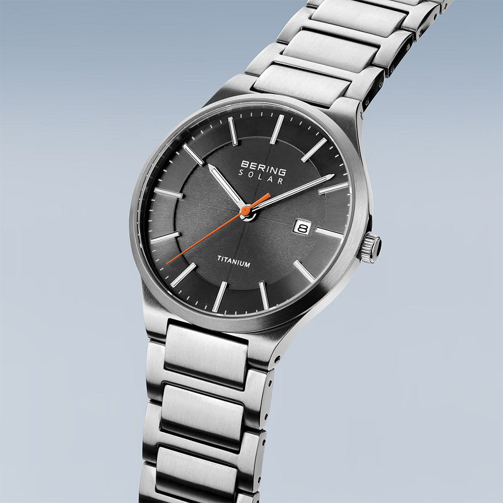 Bering Solar Titanium | silber gebürstet | 15239-779