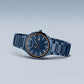 Bering Solar | blau poliert/gebürstet | 14442-797