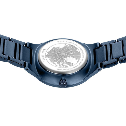 Bering Solar | blau poliert/gebürstet | 14442-797