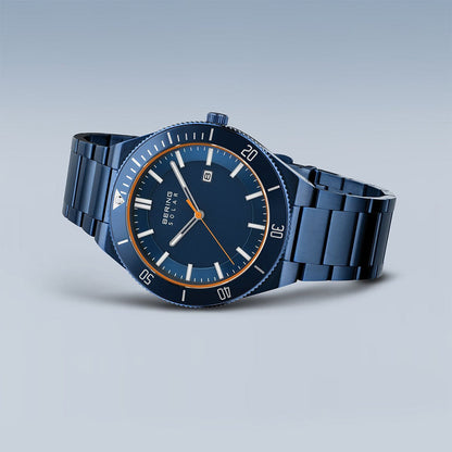 Bering Solar | blau poliert/gebürstet | 14443-797