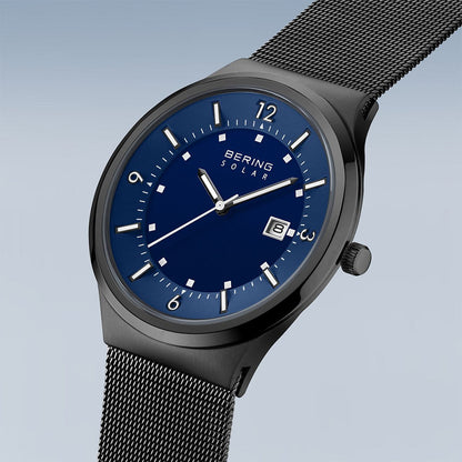 Bering Solar | schwarz poliert/gebürstet | 14442-227