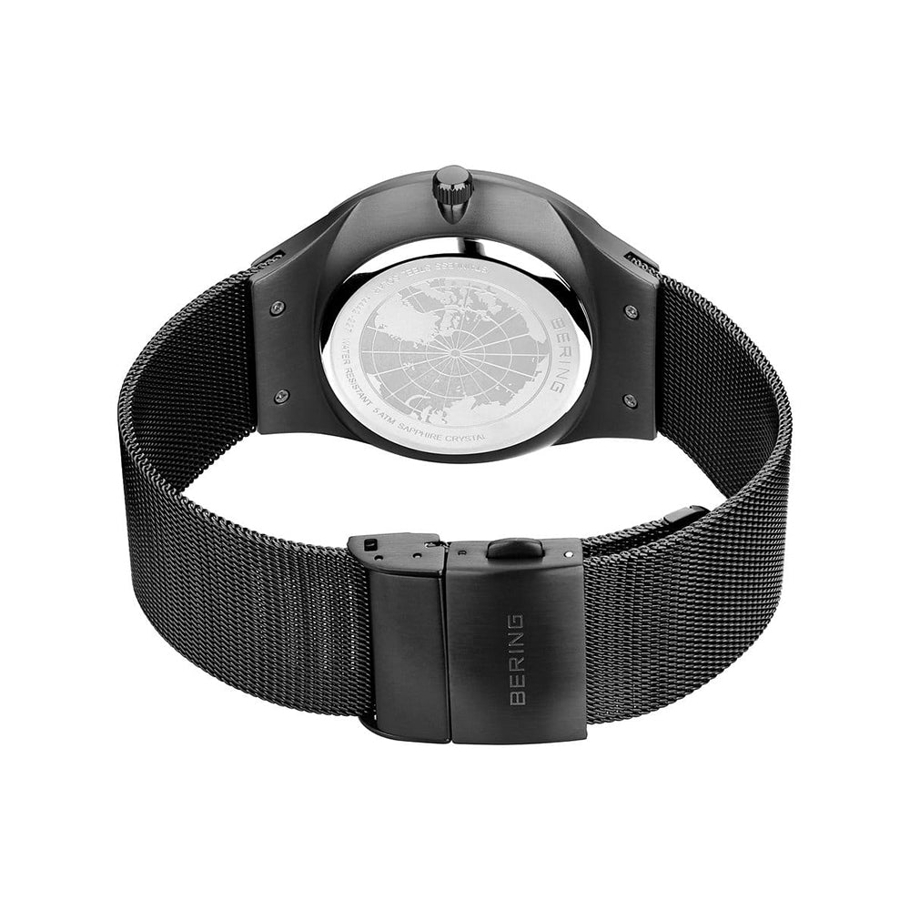 Bering Solar | schwarz poliert/gebürstet | 14442-227