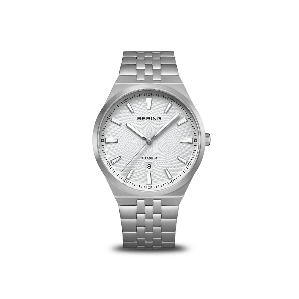 Bering Titanium | grau gebürstet | 16141-704