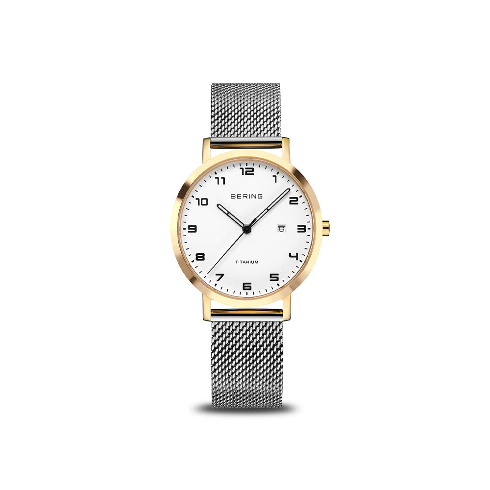 Bering Titanium | gold poliert/gebürstet | 18634-010