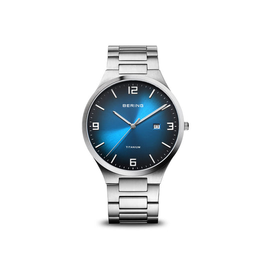 Bering Titanium | silber gebürstet | 15240-777