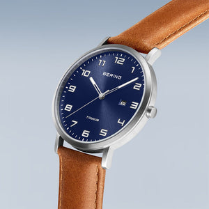 Bering Titanium | silber gebürstet | 18640-567