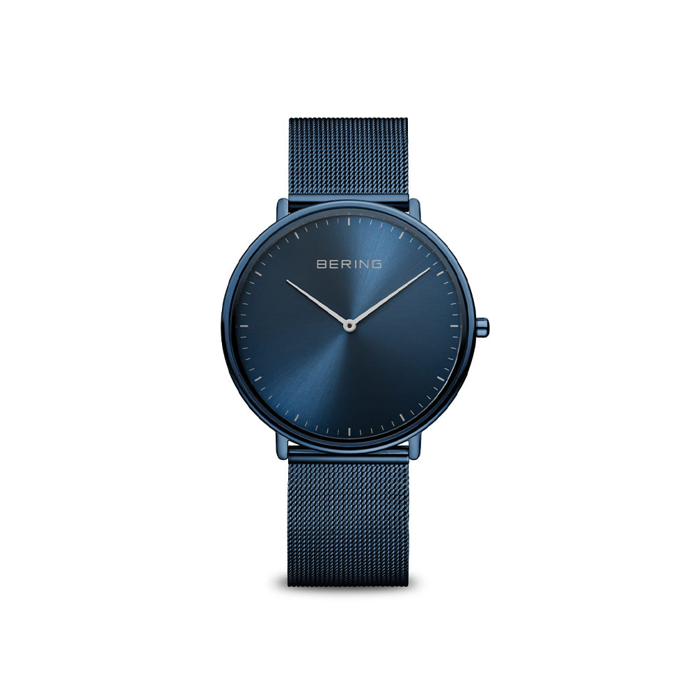 Bering Ultra Slim | blau glänzend | 15739-397
