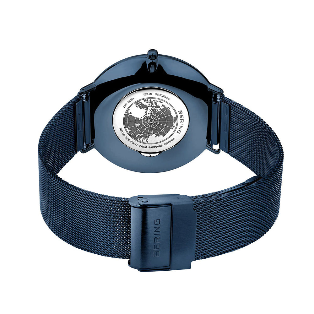 Bering Ultra Slim | blau glänzend | 15739-397