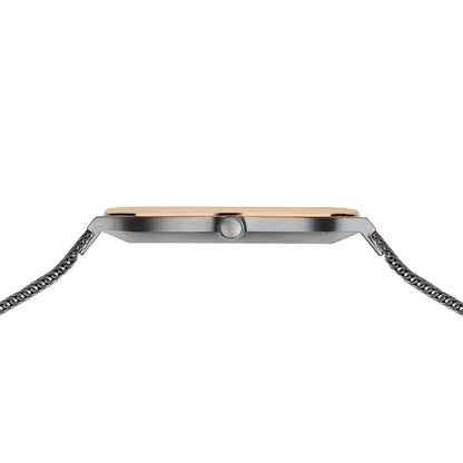 Bering Ultra Slim | grau poliert/gebürstet | 18434-369