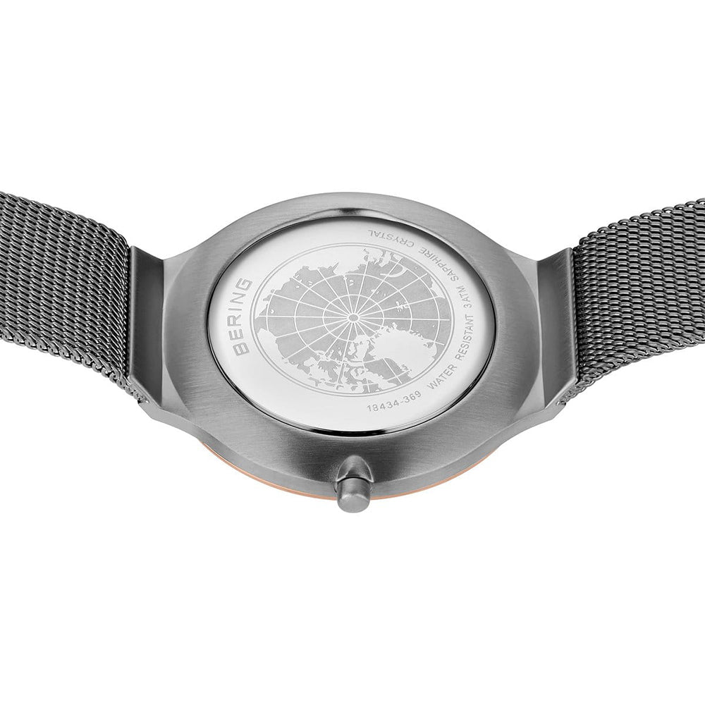 Bering Ultra Slim | grau poliert/gebürstet | 18434-369