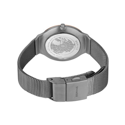 Bering Ultra Slim | grau poliert/gebürstet | 18434-369