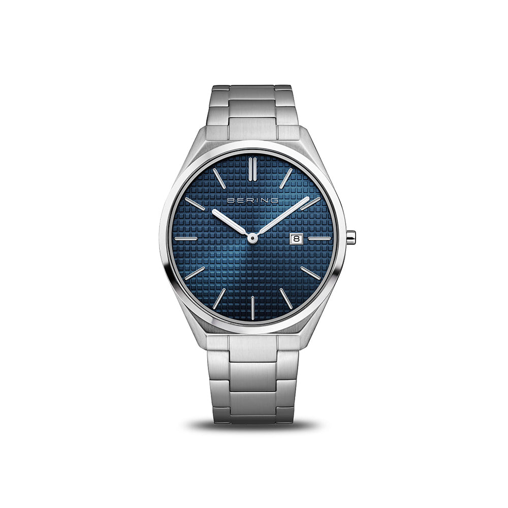 Bering Ultra Slim | silber poliert/gebürstet | 17240-707