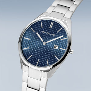 Bering Ultra Slim | silber poliert/gebürstet | 17240-707