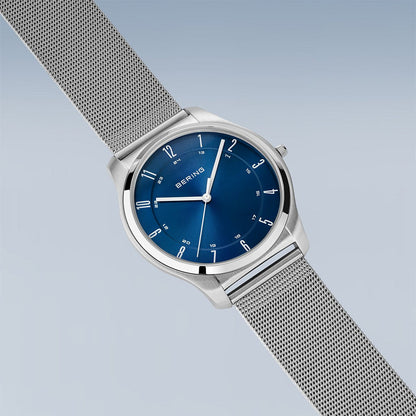 Bering Ultra Slim | silber poliert/gebürstet | 18340-307