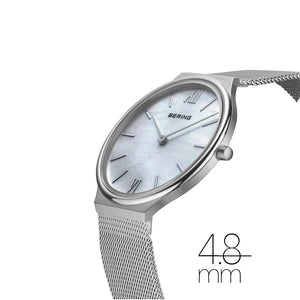 Bering Ultra Slim | silber poliert/gebürstet | 18434-000