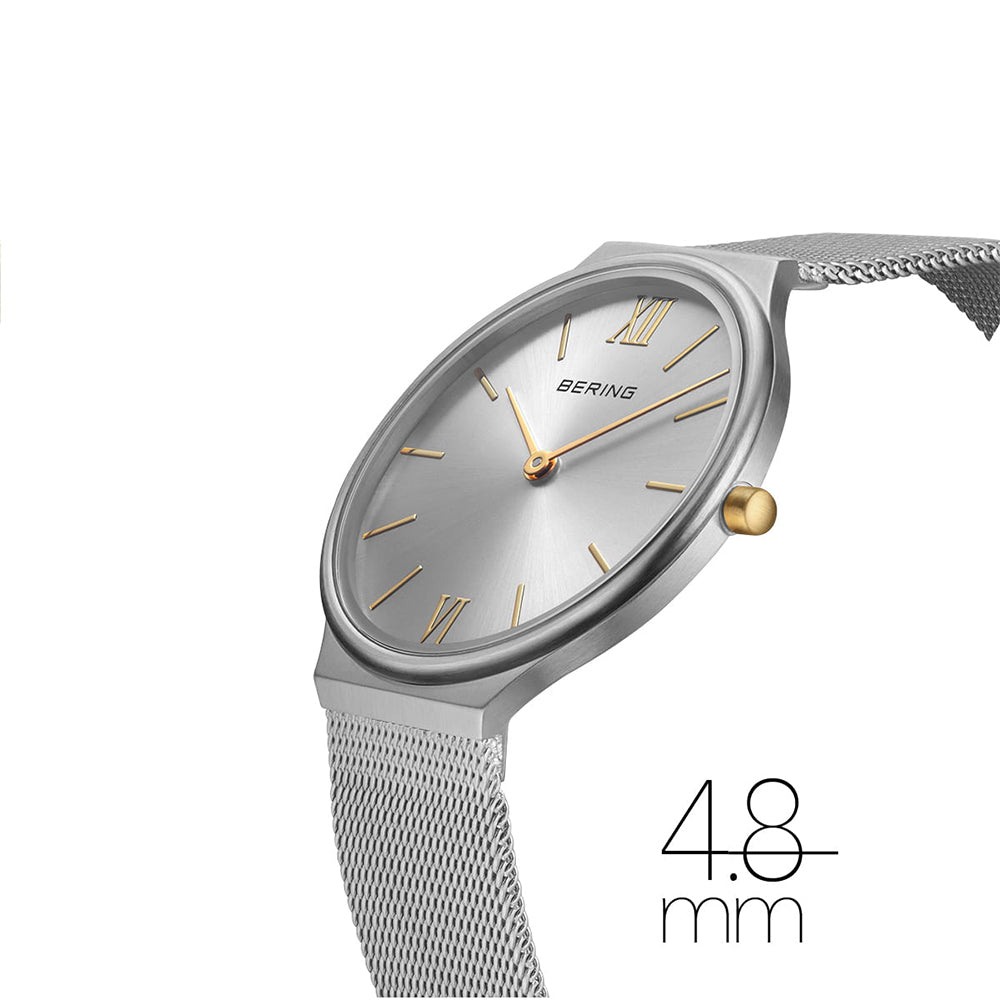 Bering Ultra Slim | silber poliert/gebürstet | 18434-010