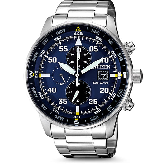 Citizen Herren Chronograph Eco-Drive Armbanduhr CA0690-88L
