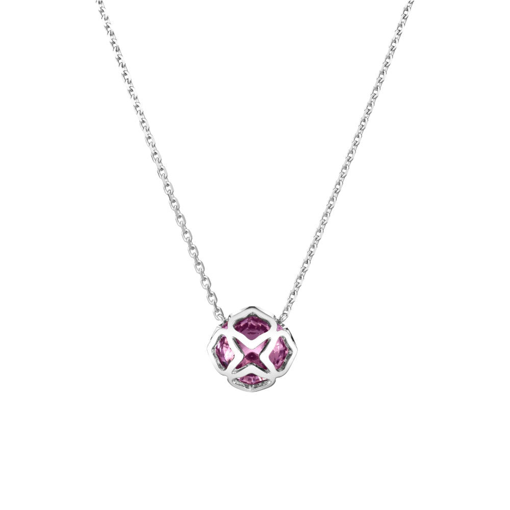 Chopard Cocktail Halskette mit Amethyst Anhänger Weißgold