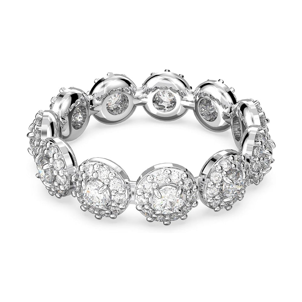 Constella Ring von Swarovski - Weiß, Rhodiniert (Ringgröße: 58)