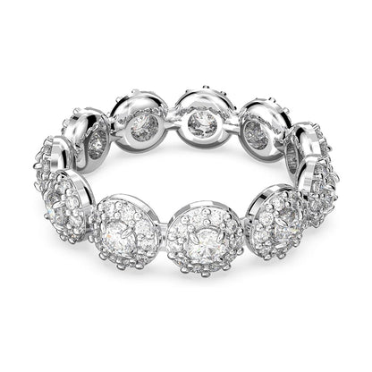 Constella Ring von Swarovski - Weiß, Rhodiniert (Ringgröße: 58)