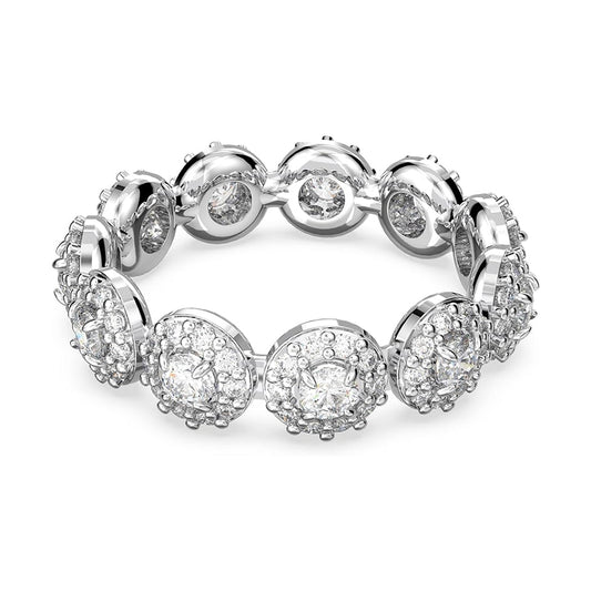 Constella Ring von Swarovski - Weiß, Rhodiniert (Ringgröße: 58)