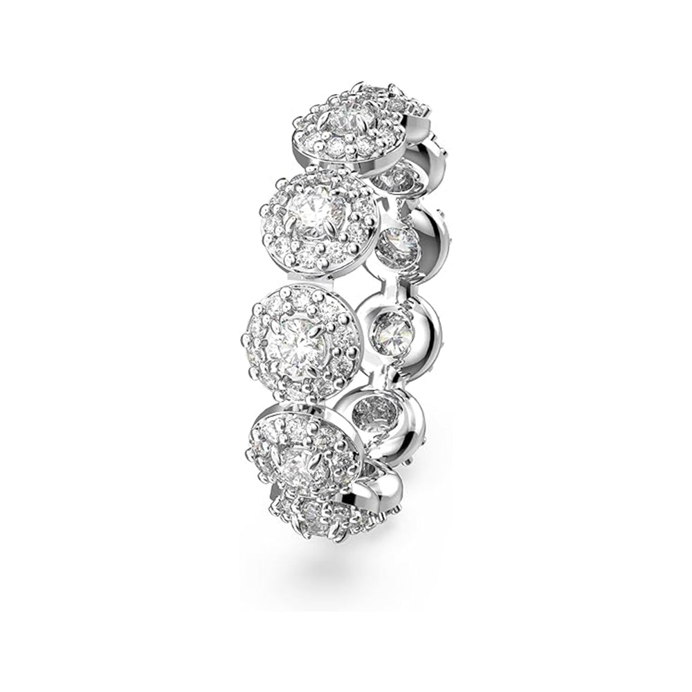 Constella Ring von Swarovski - Weiß, Rhodiniert (Ringgröße: 58)