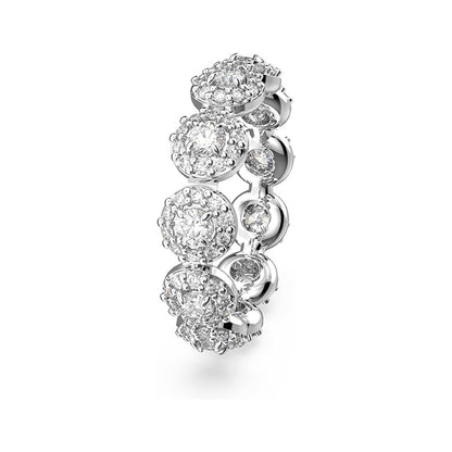 Constella Ring von Swarovski - Weiß, Rhodiniert (Ringgröße: 58)