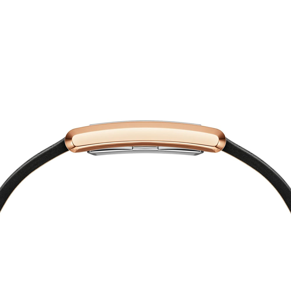 Daniel Wellington Bound Black Crocodile Rose Gold