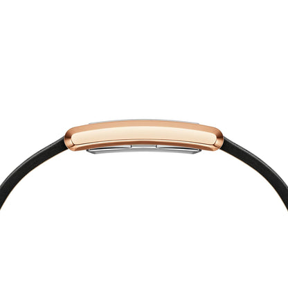 Daniel Wellington Bound Black Crocodile Rose Gold