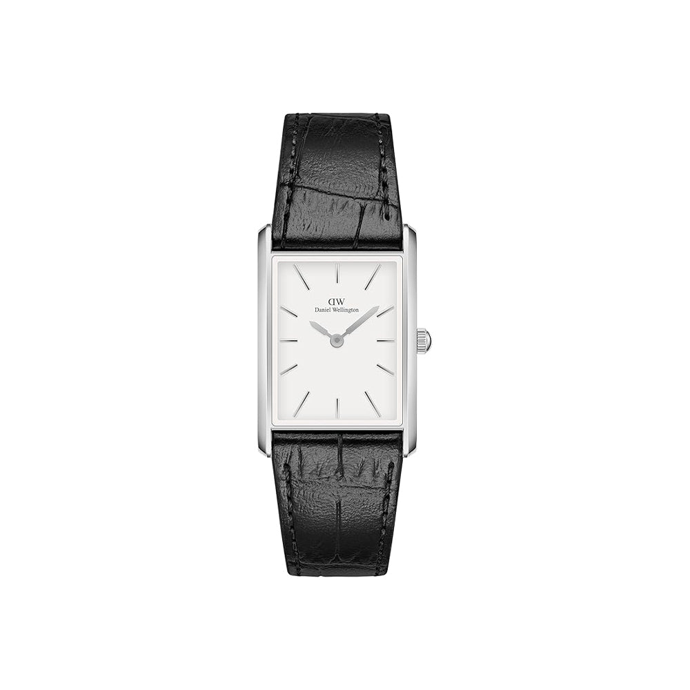Daniel Wellington Bound Black Crocodile Silver