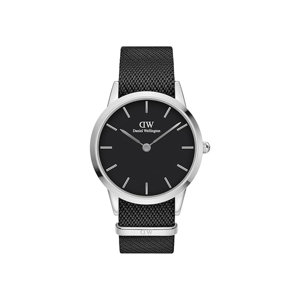 Daniel Wellington Iconic Black NATO Black Dial