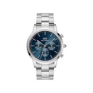 Daniel Wellington Iconic Chronograph Link Arctic S