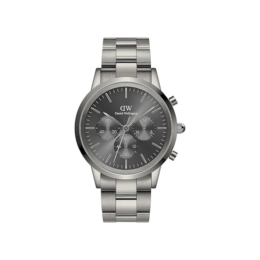Daniel Wellington Iconic Chronograph Link Graphite GM
