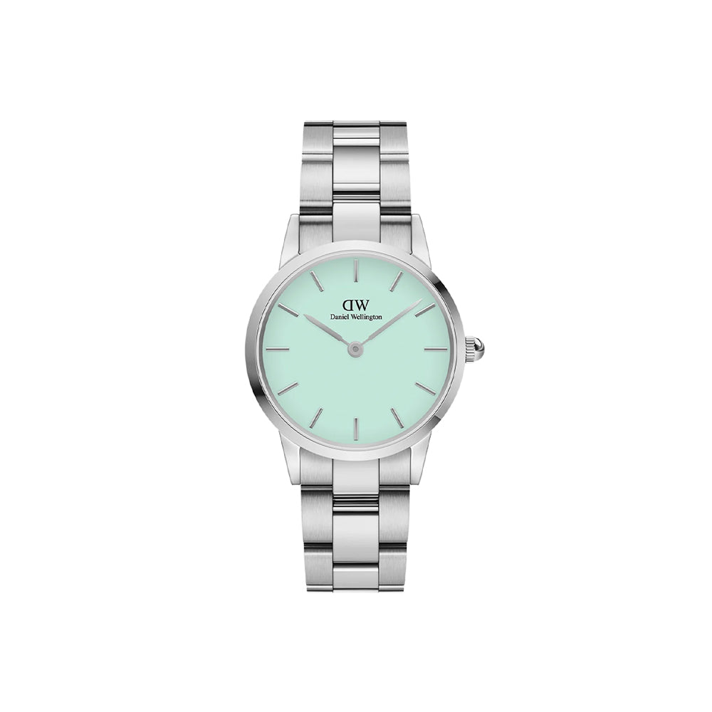 Daniel Wellington Iconic Link Mint Silver
