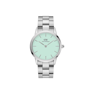 Daniel Wellington Iconic Link Mint Silver