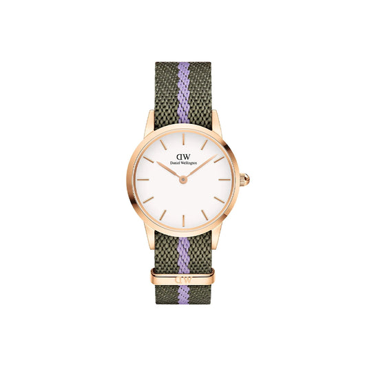 Daniel Wellington Iconic NATO Green/Purple