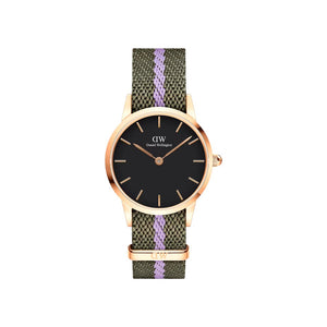Daniel Wellington Iconic NATO Green/Purple