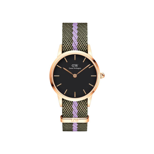 Daniel Wellington Iconic NATO Green/Purple